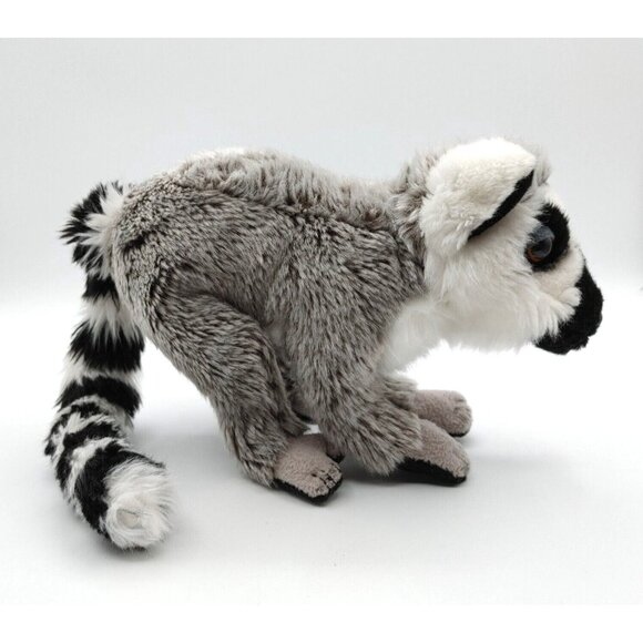 SOS Save Our Space Gray Ring-Tailed Lemur & Sloth Plush Stuffed Animal - Picture 8 of 11